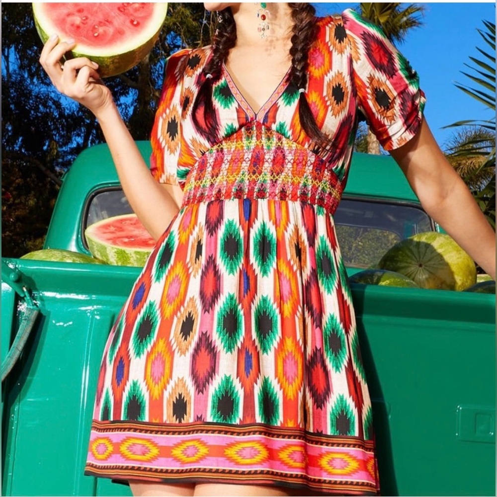 Alice + Olivia Tatiana Mini Dress Size 4